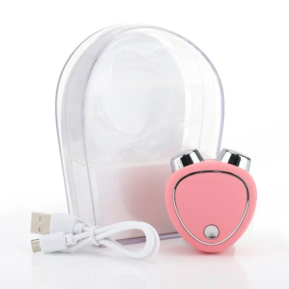 NEW Face Lifting Machine Facial Massager Microcurrent Roller Skin Tightening Rejuvenation Beauty Charging Face Anti Wrinkle