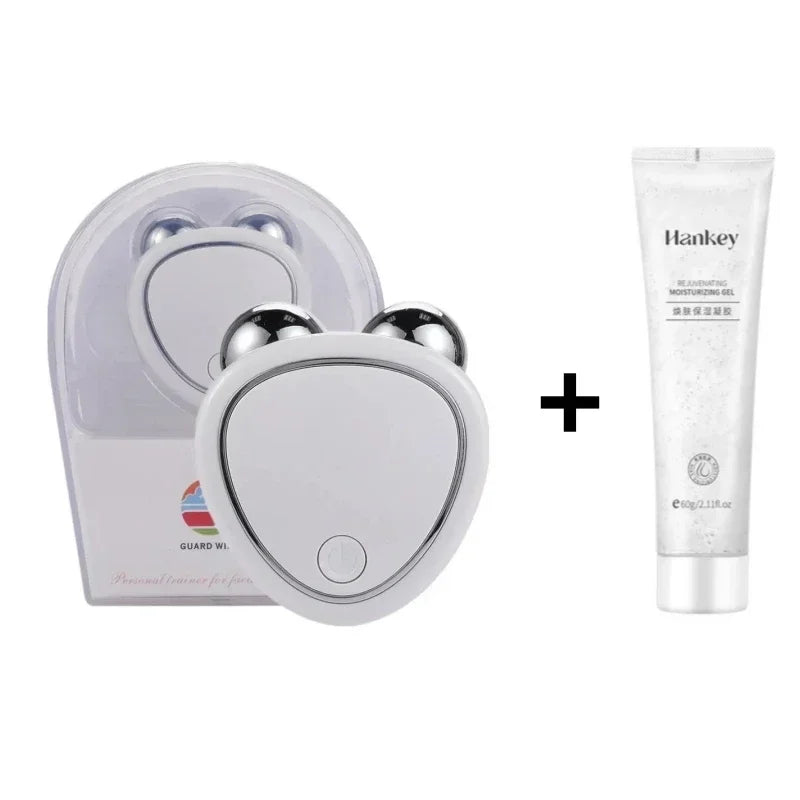 NEW Face Lifting Machine Facial Massager Microcurrent Roller Skin Tightening Rejuvenation Beauty Charging Face Anti Wrinkle