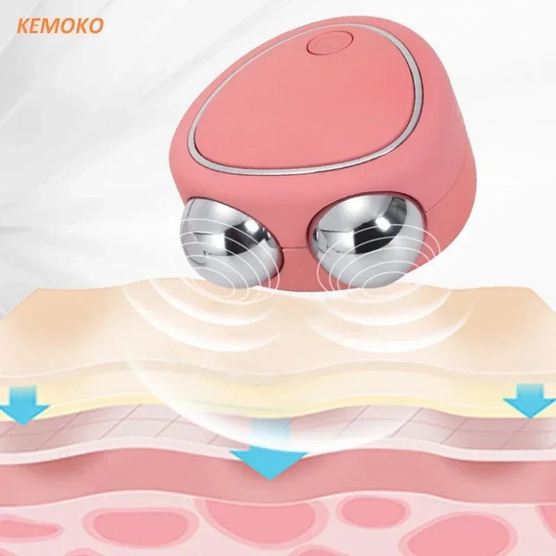NEW Face Lifting Machine Facial Massager Microcurrent Roller Skin Tightening Rejuvenation Beauty Charging Face Anti Wrinkle